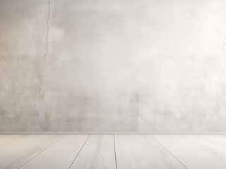 Wall Mural - vintage-style white cement wall background for graphic design