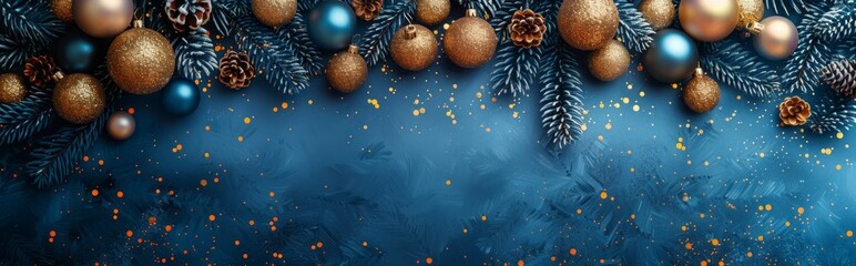 Wall Mural - christmas banner. background xmas design. horizontal holiday christmas poster, greeting cards, heade