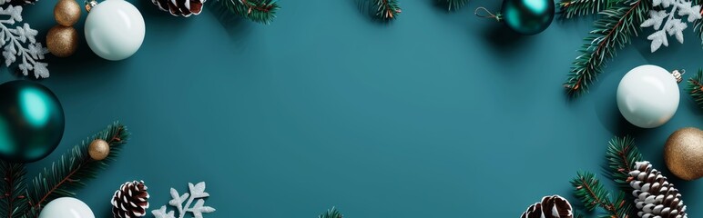 Wall Mural - christmas banner. background xmas design. horizontal holiday christmas poster, greeting cards, heade