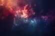 © ibhonk - Beautiful galaxy background with stars and planets