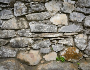 Wall Mural - old vintage grunge stone bricks wall background wallpaper surface backdrop