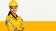 © Rivet Render - portrait of a female worker
