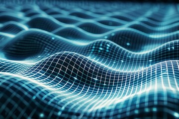 Wavy digital grid