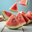 © Wanna_1017 - 수박, Sweet, 과일, Fruit, 청량한, Refreshing, 시원한, Cool, 물, Water, 녹색, Green, 씨앗, Seeds, 여름, Summer, 속절없는, Juicy, 신선한, Fresh, 바삭한, Crisp, 크기, Size, 수분, Moisture, 미각, Taste
