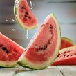 © Wanna_1017 - 수박, Sweet, 과일, Fruit, 청량한, Refreshing, 시원한, Cool, 물, Water, 녹색, Green, 씨앗, Seeds, 여름, Summer, 속절없는, Juicy, 신선한, Fresh, 바삭한, Crisp, 크기, Size, 수분, Moisture, 미각, Taste