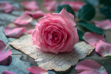 Wall Mural - Flower pattern wall background for Wedding decoration