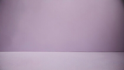 Wall Mural - Pastel purple room. A deep purple space. Plain material. layout.