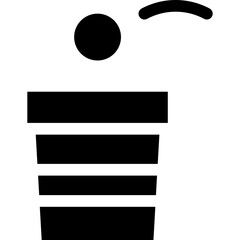 Poster - beer pong icon