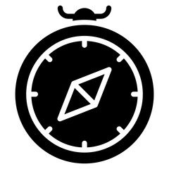 Poster - compass icon