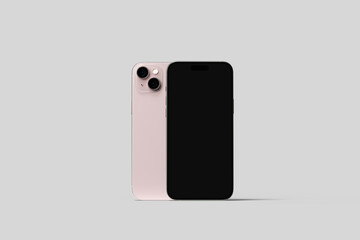Wall Mural - realistic smartphone blank mockup