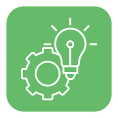 Poster - Innovation vector icon. Can be used for Online Education iconset.