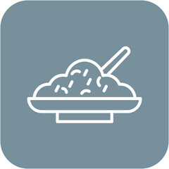 Sticker - Natural Food vector icon. Can be used for Nutrition iconset.