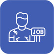 © Artify IT Solutions - Job Search vector icon. Can be used for Homeless iconset.