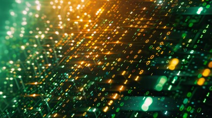 a creative texture featuring binary coding for software programming.