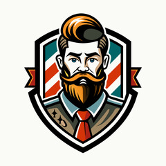 barbershop-bearded-man-lettermark-logo