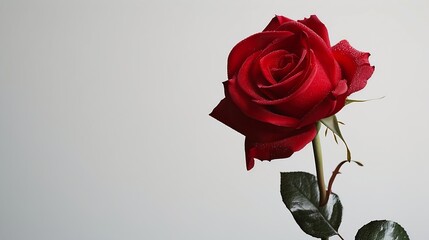 Wall Mural - Red rose Isolated large bouquet of 101 red rose on white : Generative AI