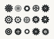 © Thuan - a set of gears on a white background