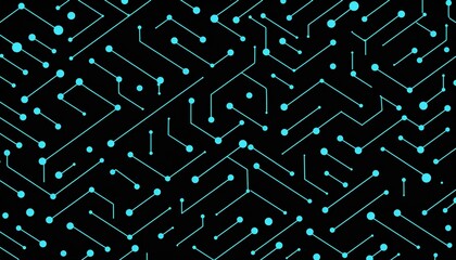 Beautiful Technology Circuitry Pattern