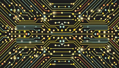 Beautiful Technology Circuitry Pattern