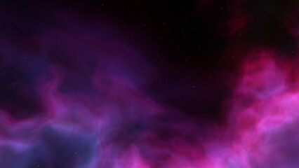 nebula gas cloud in deep outer space
