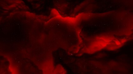 nebula gas cloud in deep outer space
