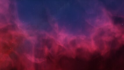 nebula gas cloud in deep outer space
