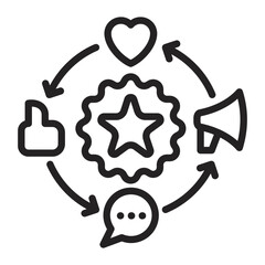 Sticker - Engagement Icon