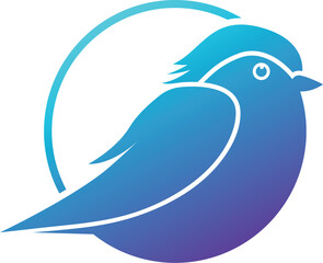 Bird logo design for your technology brand
