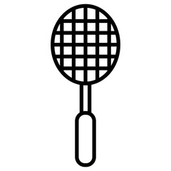 Poster - Tennis racket Icon