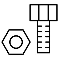 Sticker - Nuts and bolts Icon