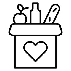 Sticker - Food Supplies Icon