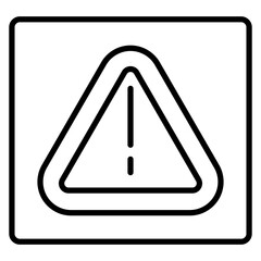 Sticker - Warning Icon