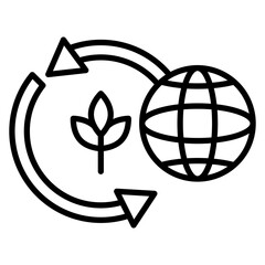 Sticker - Enviroment Icon