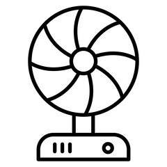 Sticker - Fan Icon