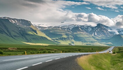 Wall Mural - iceland landscape from side of the ring road