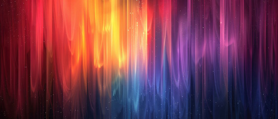 Wall Mural - beautiful wide abstract wallpaper vertical smooth gradual linear gradient lines with dark purple, dark blue, light blue, pink, red, orange and yellow colors