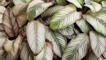 Wall Mural - leaves of spathiphyllum cannifolium abstract dark green texture nature background tropical leaf