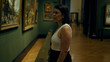 © Krakenimages.com - Young beautiful hispanic woman visiting art gallery at Art Museum in Vienna