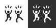 © Prarthana - Party people dance sign icon vector illustration design