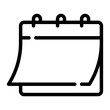 © afif - calendar line icon