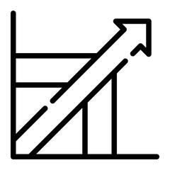 Poster - scalability line icon