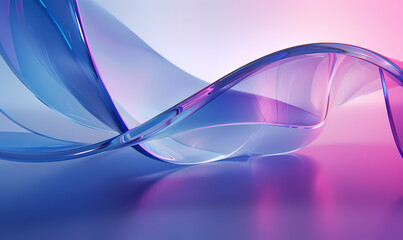 Poster - abstract blue background