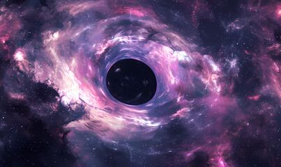 Wall Mural - universe, black hole, vortex, astronomy, fantasy