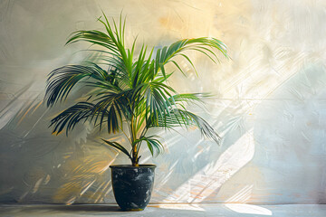 Wall Mural - palm tree, plant