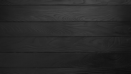 Wall Mural - Black natural wood board texture