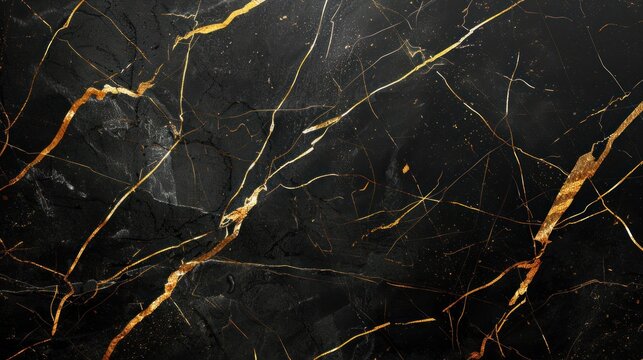 black and golden marble background with smudge grey effect abstract background