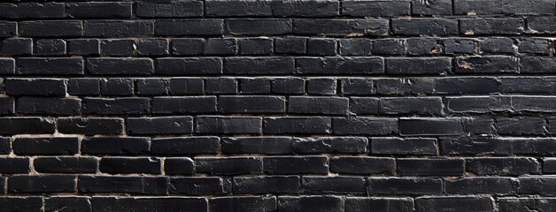 Sticker - Dark Brick Wall Texture for Background Use