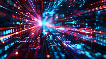 abstract technology background of high speed global data transfer, ultra fast broadband and connecti