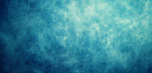 Wall Mural -  blue background vintage painted photography of wall texture background, smoke, backdrop 