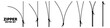 © DOBRYI VECHIR STUDYA - Zipper vector. Zipper set.
